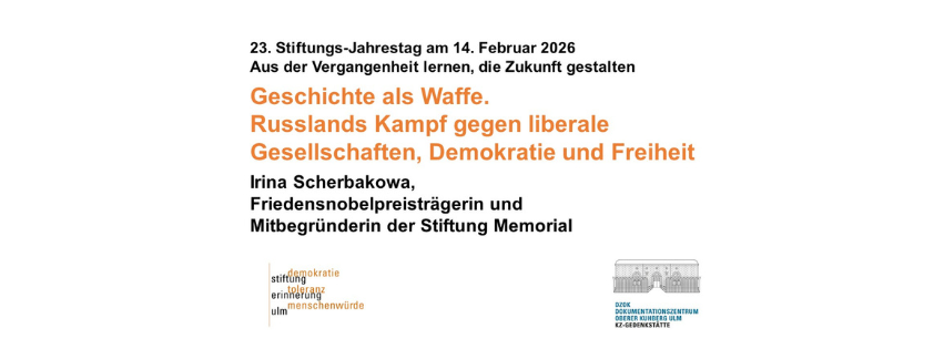 Stiftungsjahrestag 2026